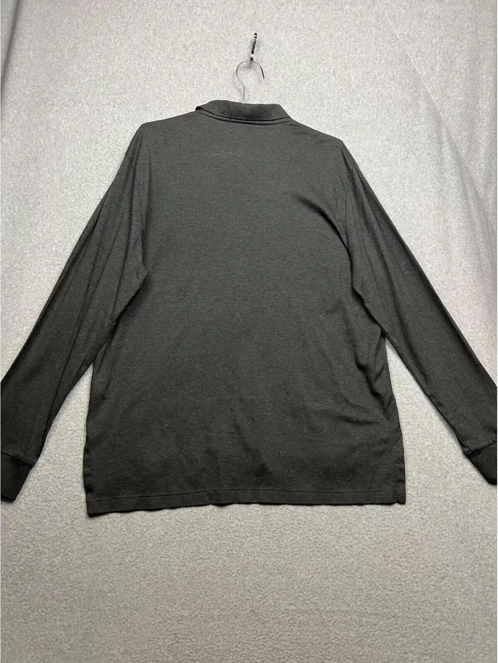 Polo Ralph Lauren Men’s Polo Shirt Cotton Long Sleeve Gray XL Classic